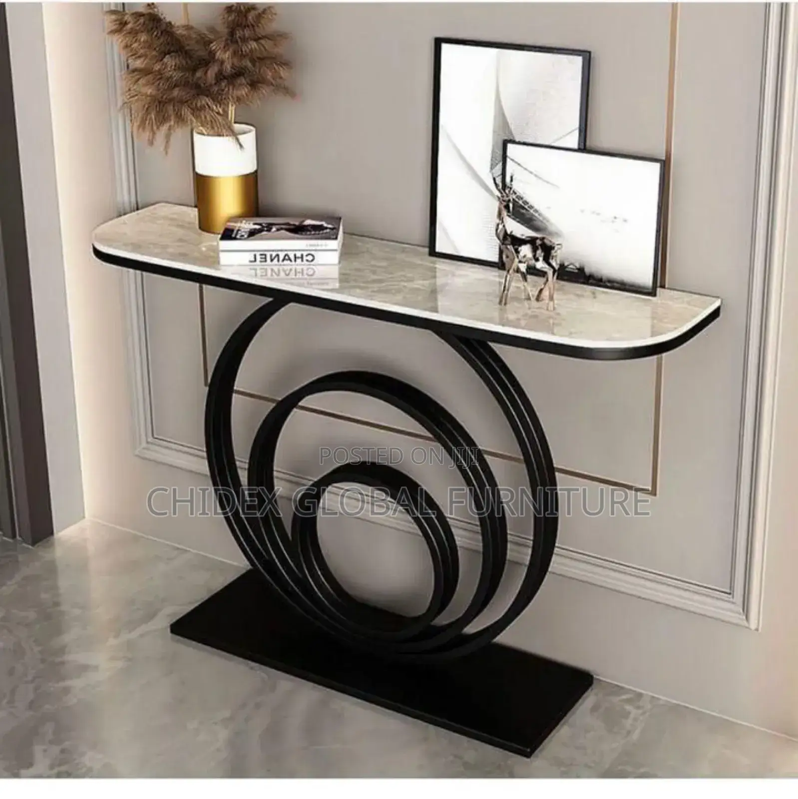 Console Base With Marble