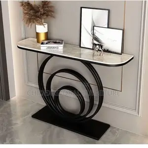 Console Base With Marble