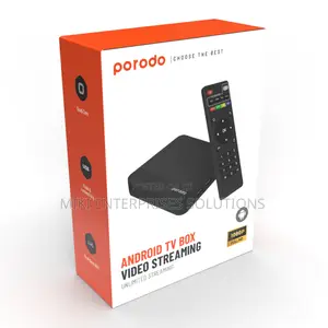 Porodo Android TV Box Video Streaming