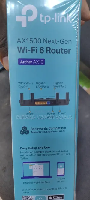 Tplink Archer AX10 Next- Gen Wifi 6 Router AX1500