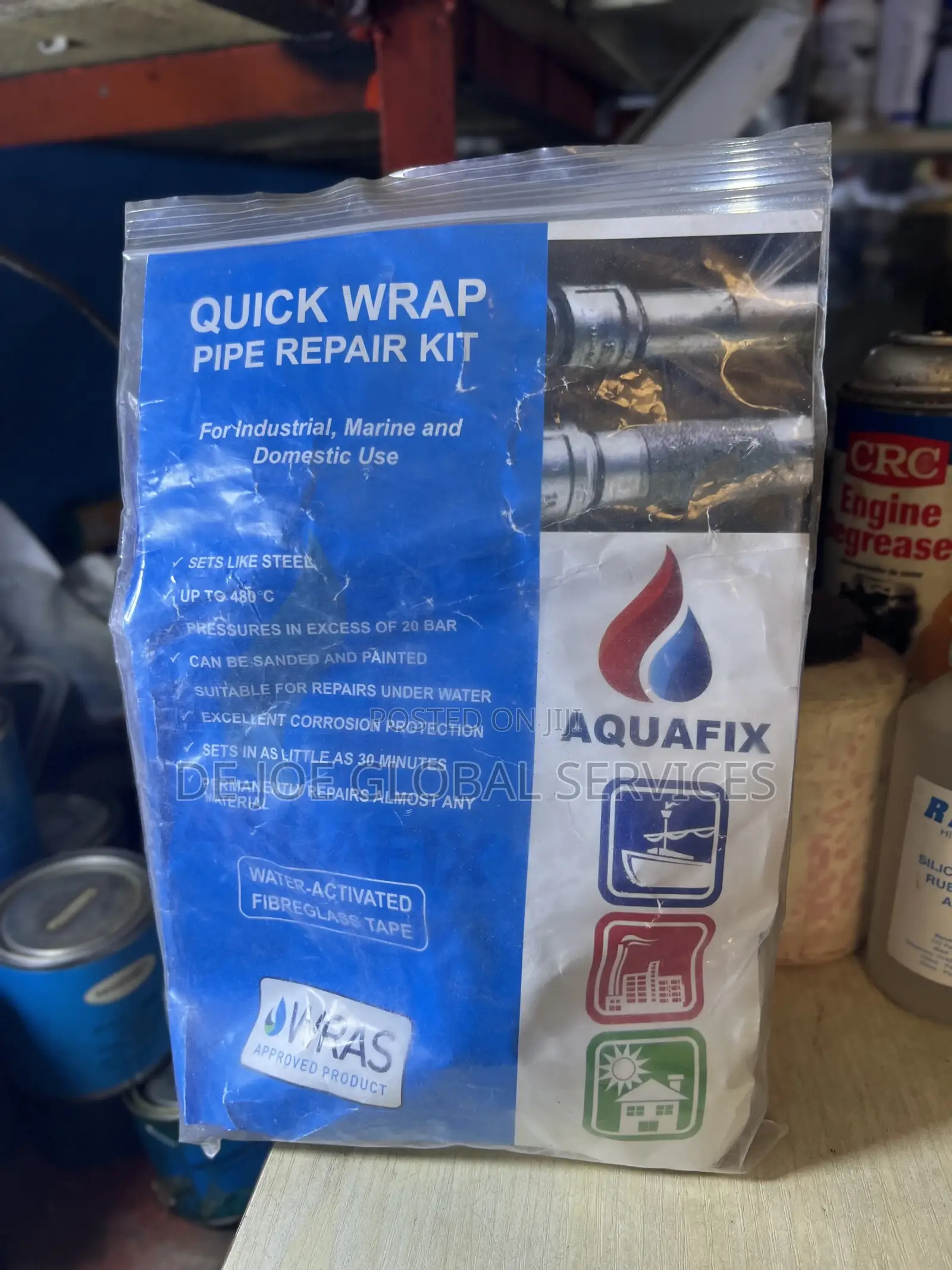 Quick Wrap Pipe Repair Kit