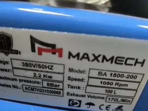 Air Compressor With Petrol  Engine 100liter