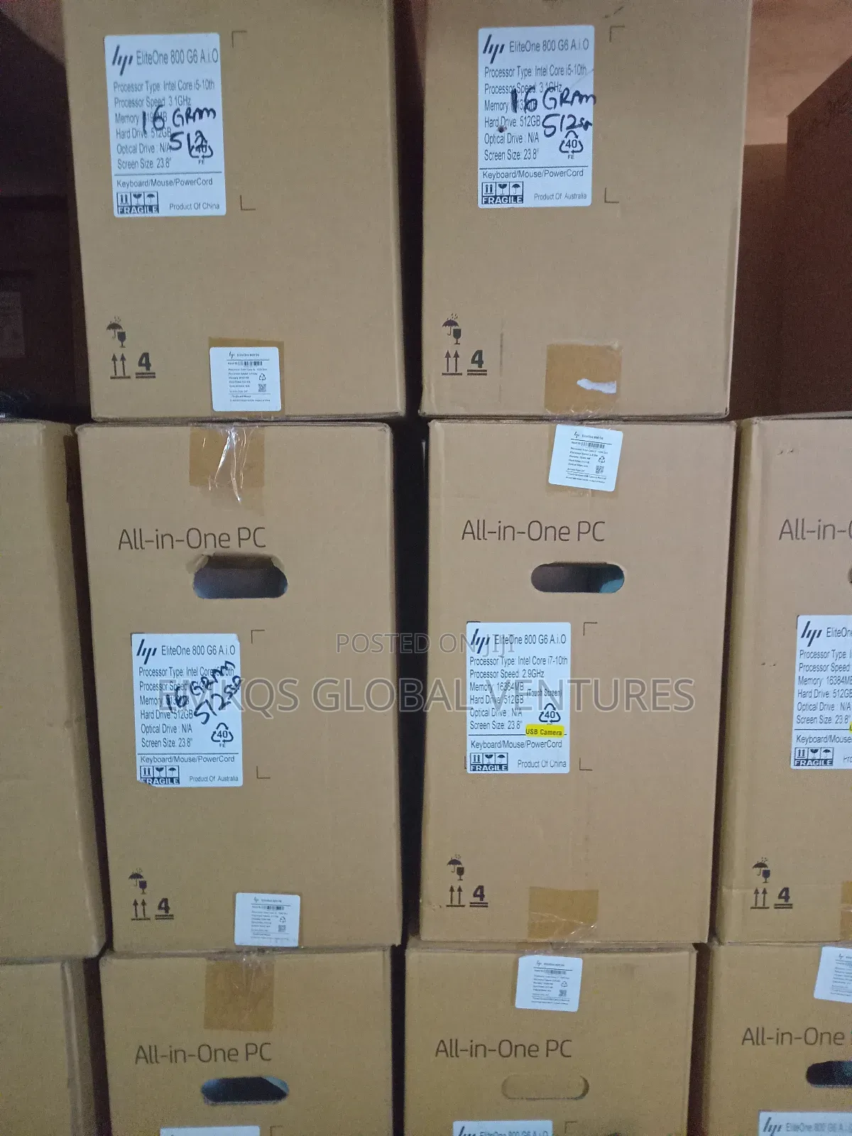 Desktop Computer HP AiO 24 16GB Intel Core i5 SSD 512GB