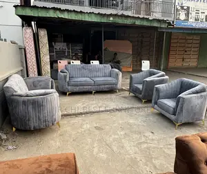 Unique Top-Notch Upholstery Padded Sofa Couch Set Seater