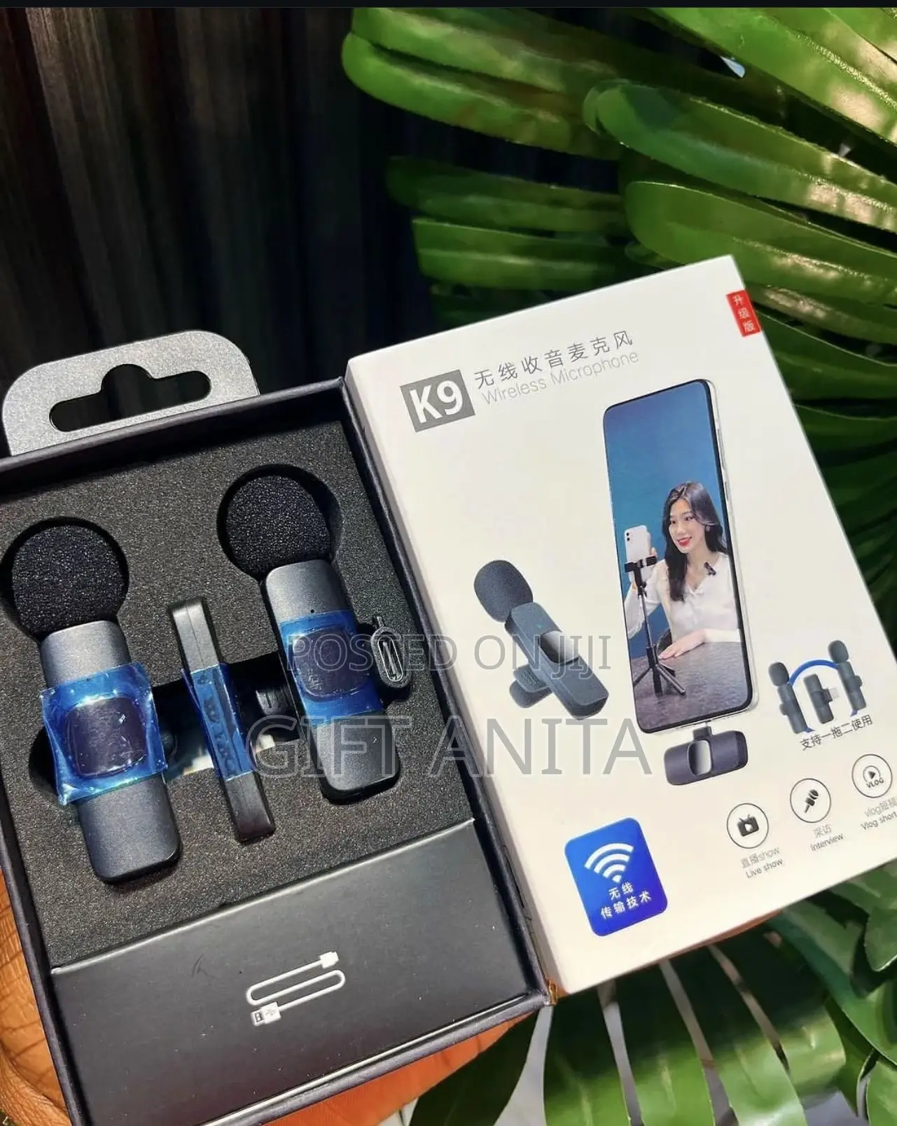 Wireless Double Microphone iPhone and Android