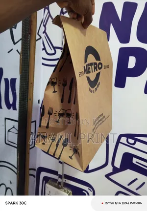Premium Carrier Bag And Food Packaging Craft Bag