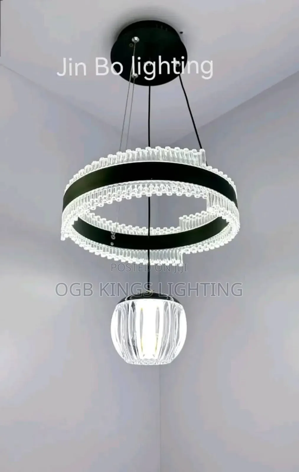 Modern LED Chandelier Lighting Living Dining Room Light