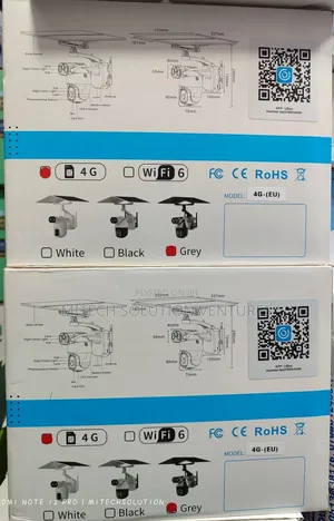 6mp Dual-Lens 4g Solar-Powered Wireless PTZ Security Camera