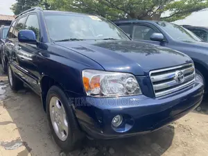 Toyota Highlander 2007 Blue