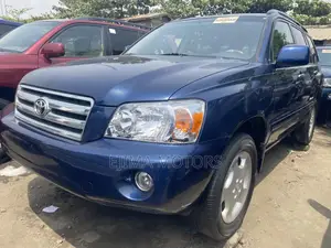 Toyota Highlander 2007 Blue