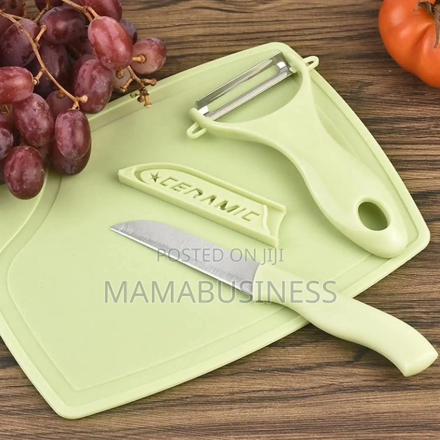 3in1 Cutting Board With Knife Peeler