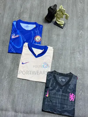 Photo - 2023/2024 Chelsea Home, Away and Third Fans Jersey