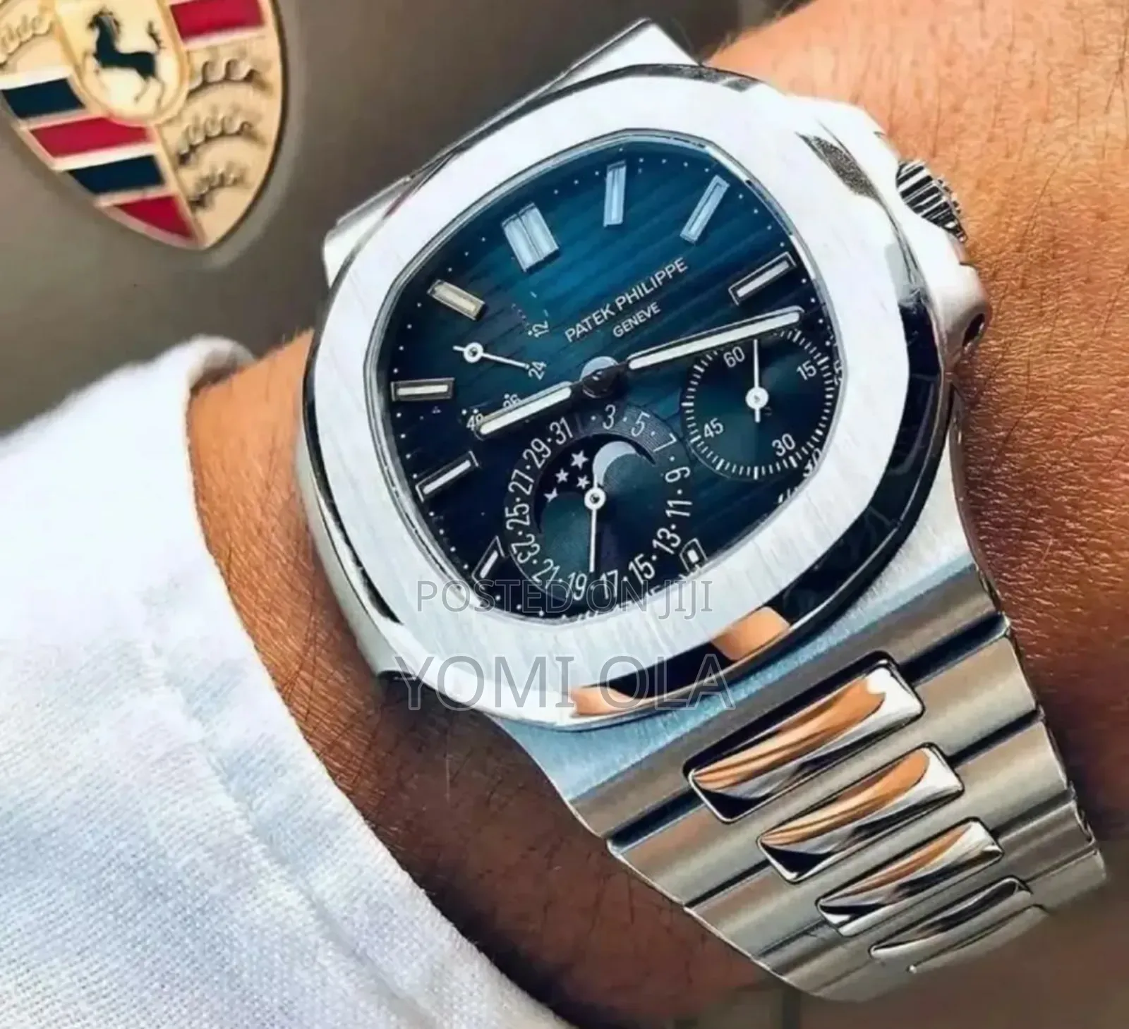 Patek Philippe Nautilus Perpetual Mens Watch