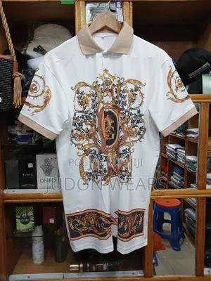 Unique White D and G Polo