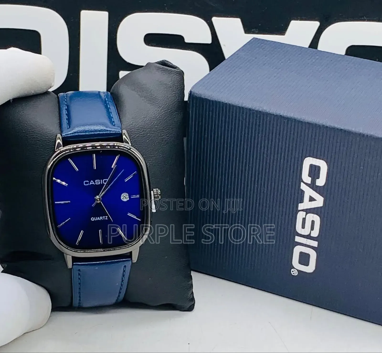 Casio~Unisex~Leather
