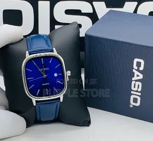 Casio Analog~Unisex~Leather