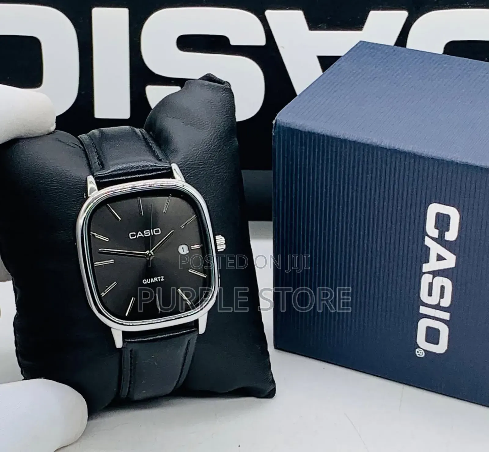 Casio Analog~Unisex~Leather