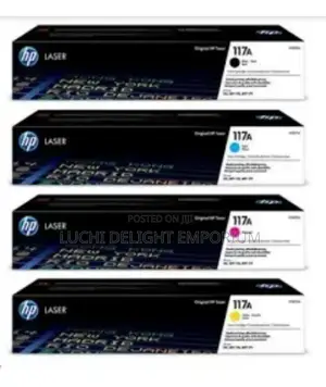 Hp 117a Toner Cartridge - 4 Colours