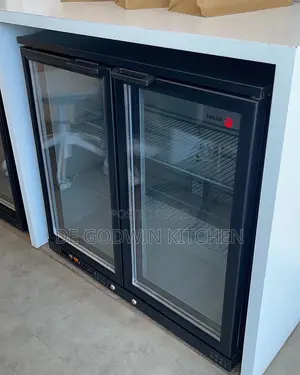 Display 2door Black Chiller