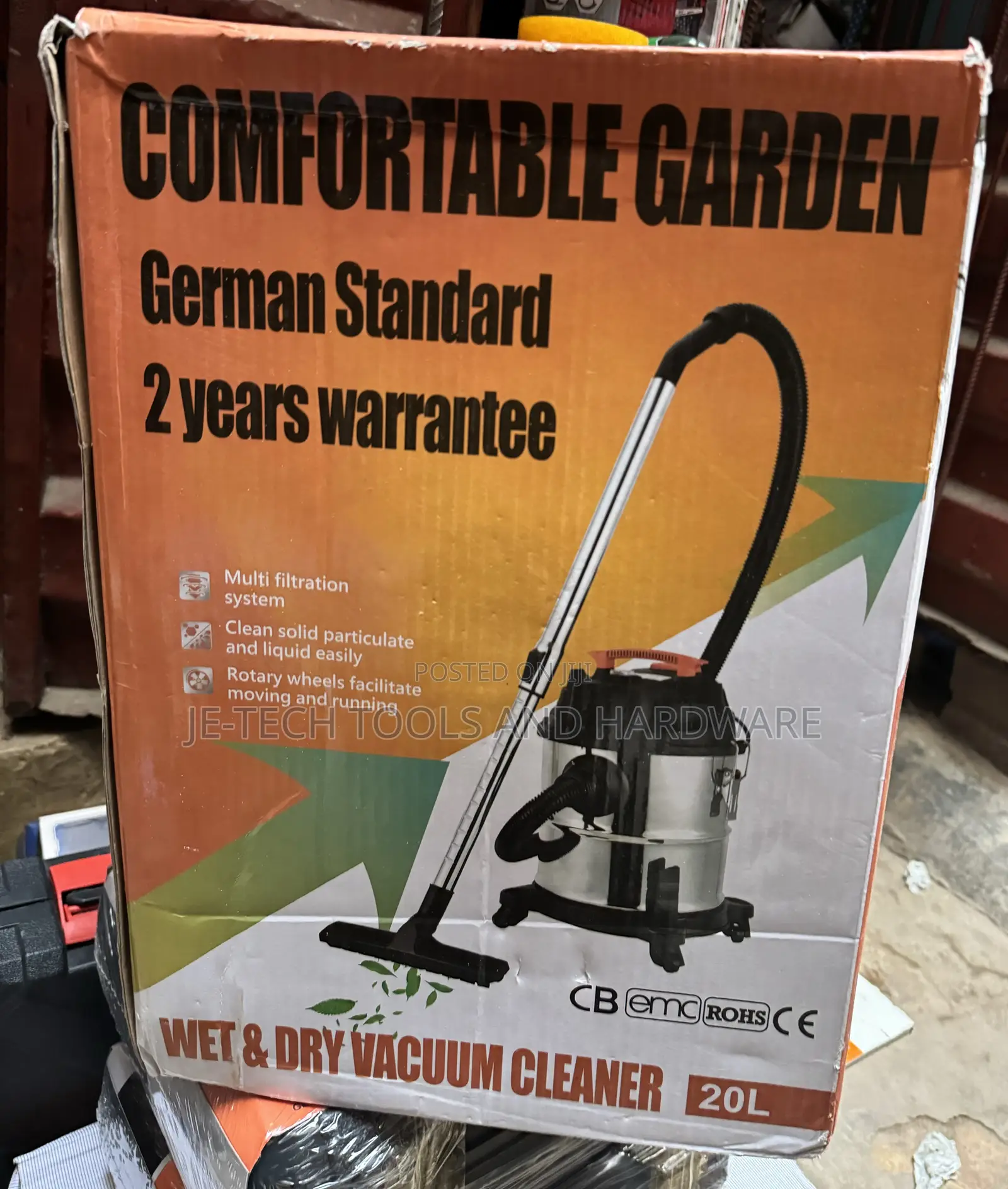 20l Comfortable Garden Vacuum Cleaner
