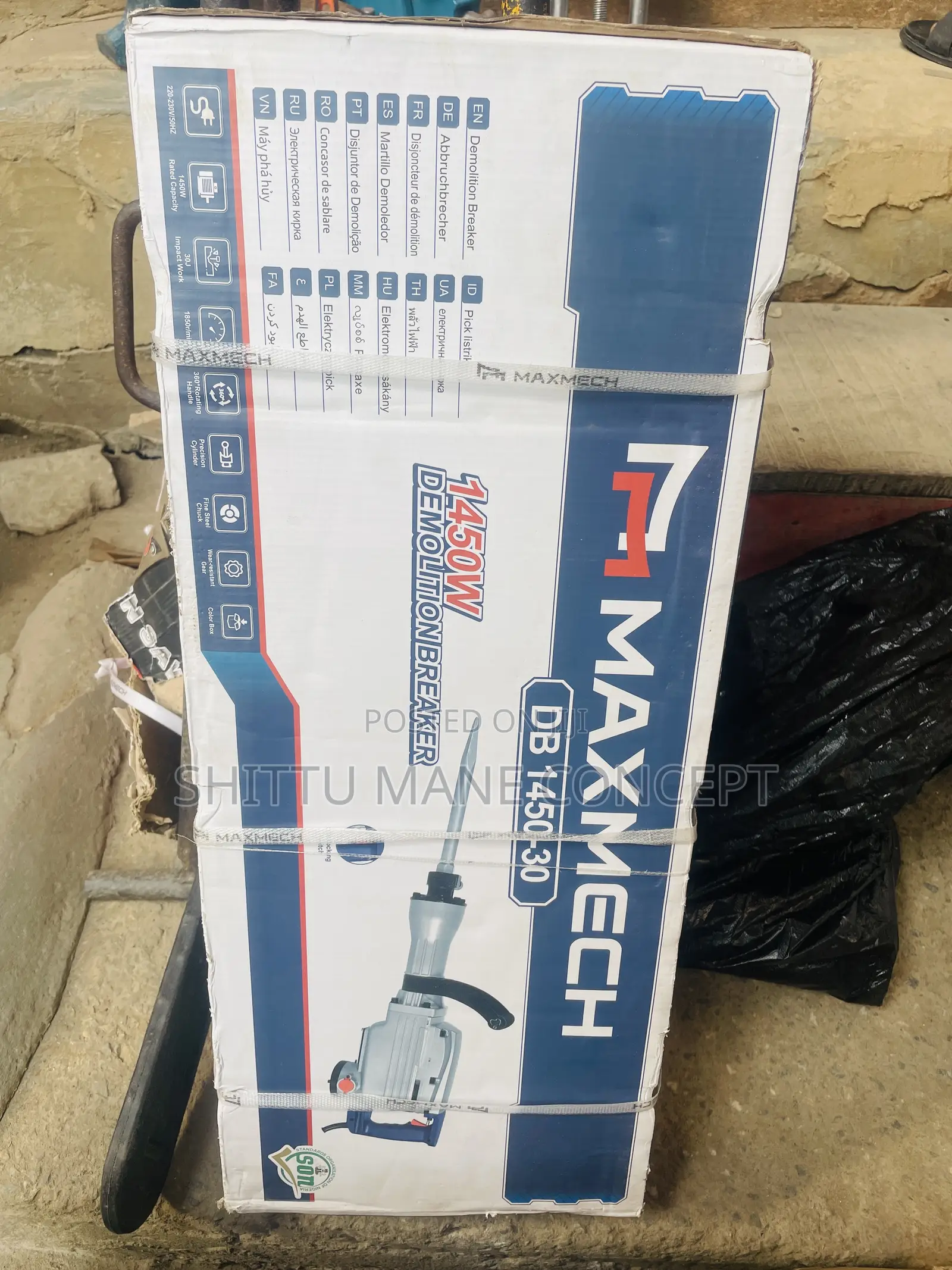 Maxmech Demolition Breaker 1450 Watt