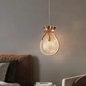 Nordic Chandelier Oval Crystal LED Chandelier Living Room