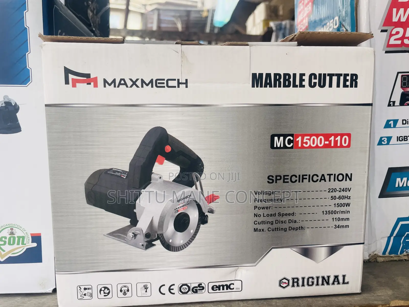Maxmech Marble Cutter Mc 1500-110