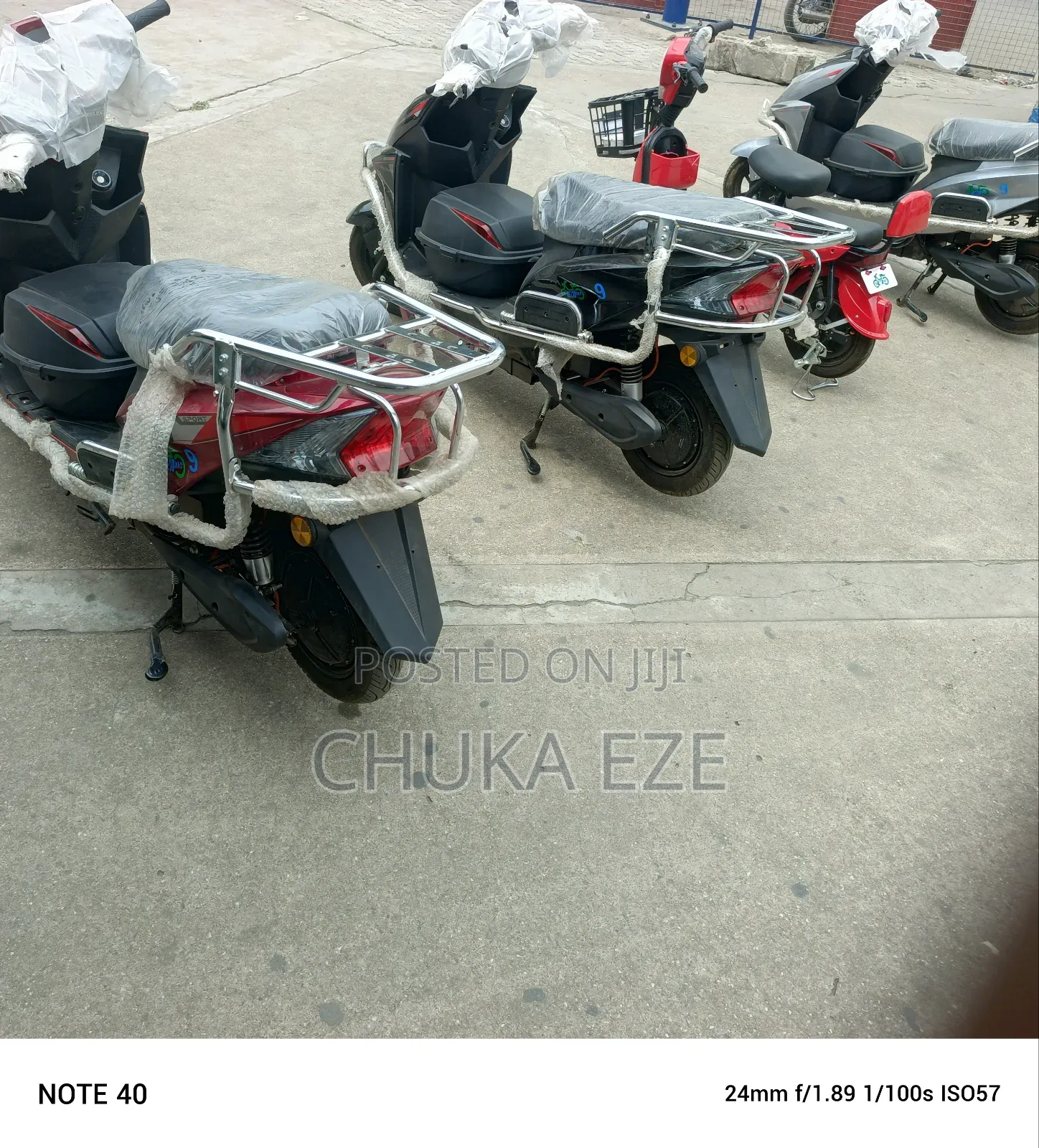 New Motorcycle 2024 Black