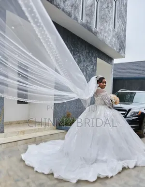 Beaded Cathedral Veil