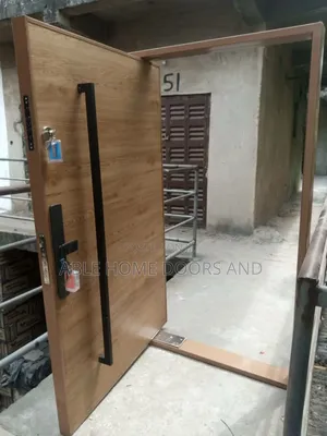 Made in Nigeria Pivot Door  Able Home Security Pivot Door