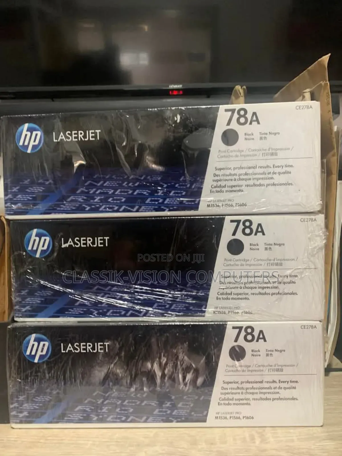 Genuine Hp 78a Black Toner(Cf278a)