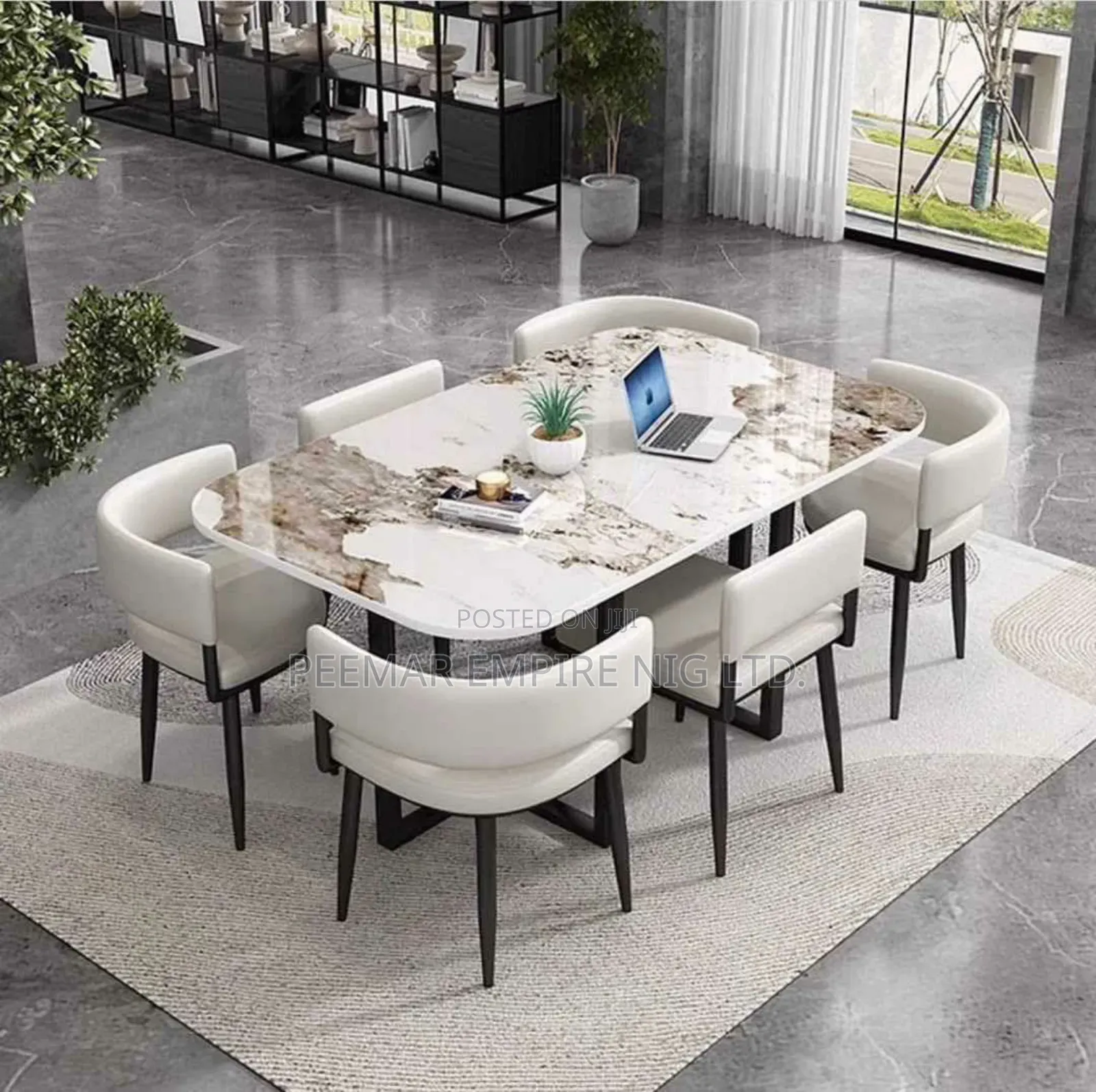 Executive Classic Imported Dining Set by Six Seaters