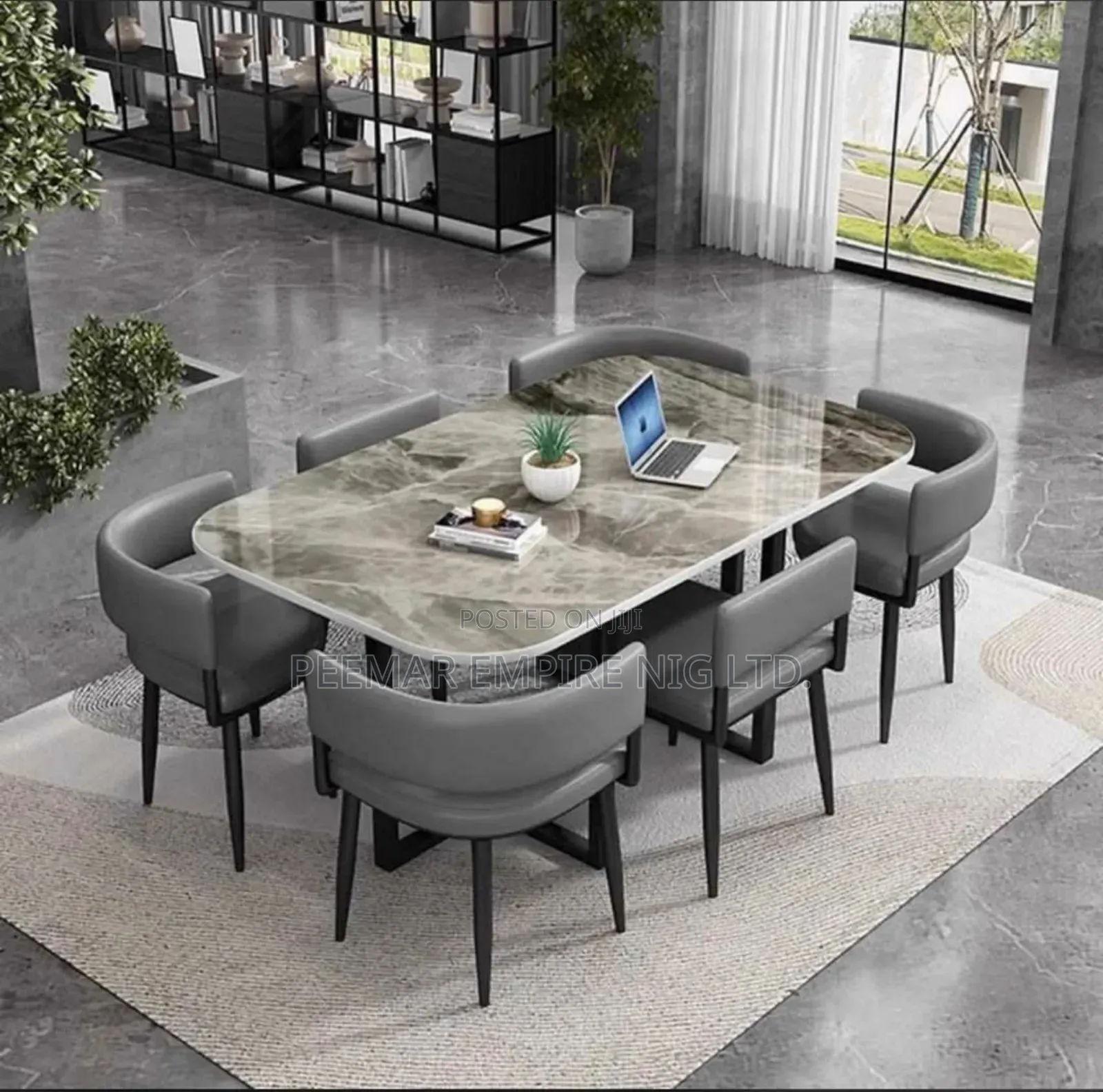 Executive Classic Imported Dining Set by Six Seaters