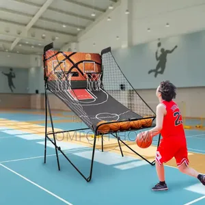 Arcade Basketball Game With Led Electronic Scorer and Timer