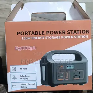 150w Portable Power Station Solar Generator Battery Charger