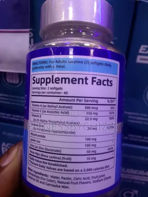 Vital Zinc For Acne X 80 Softgels