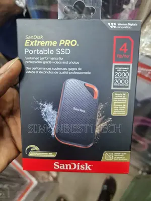 Portable SSD 4tb 2000mbps