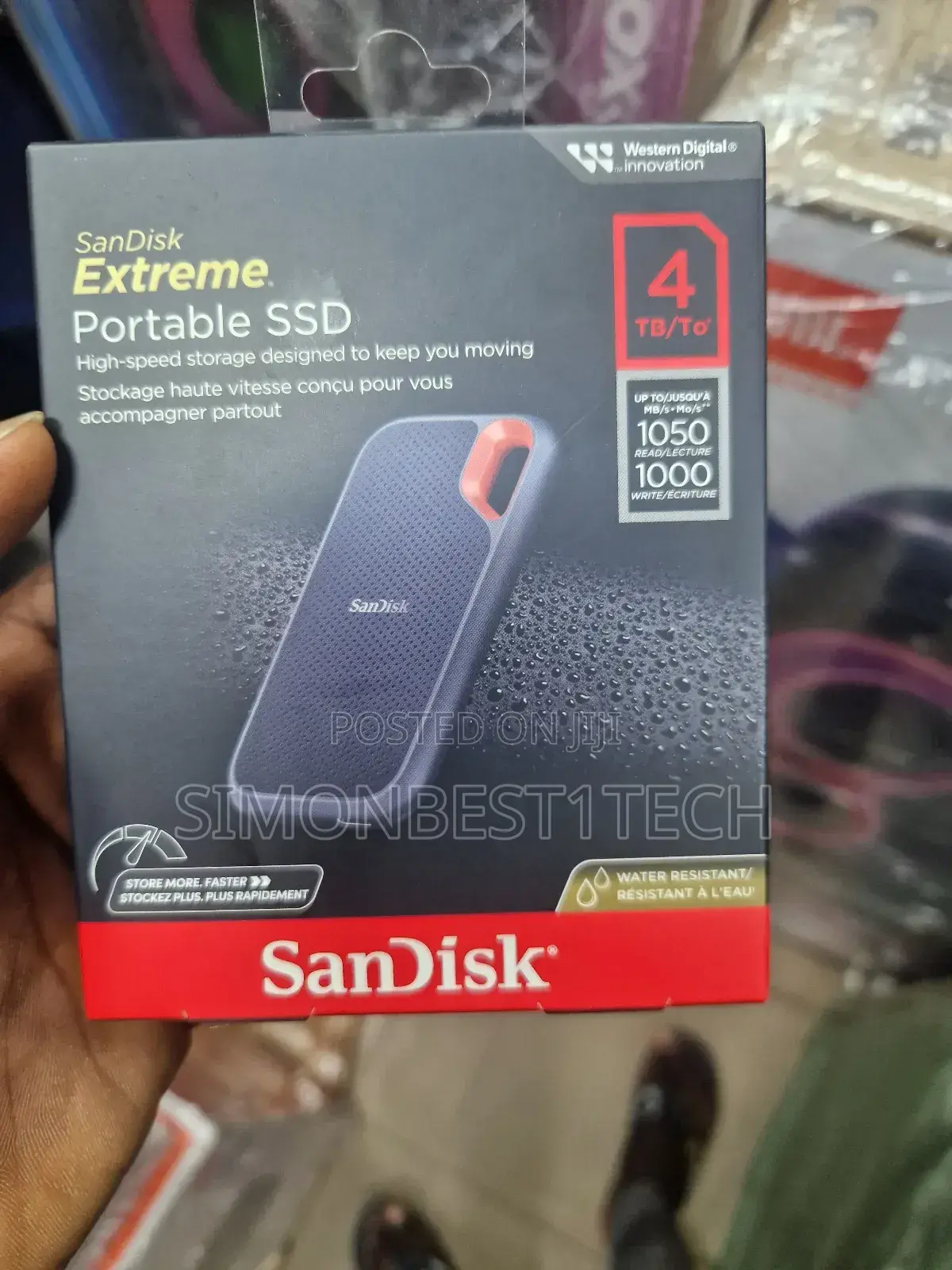 Portable SSD 4tb 1050mbps