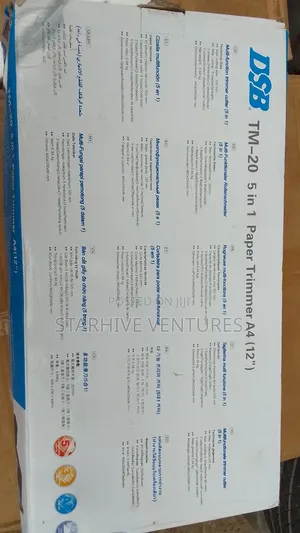5 in 1 Dual Paper Cutter (All in 1) TM 20