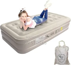 Twin Air Mattress With Built-in Pump Inflatable Mattress