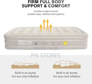 Twin Air Mattress With Built-in Pump Inflatable Mattress