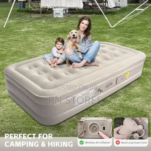 Twin Air Mattress With Built-in Pump Inflatable Mattress
