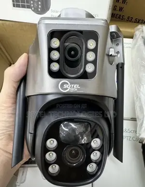 2mp V380pro 4g Solar Powered PTZ Camera With Human Tracking