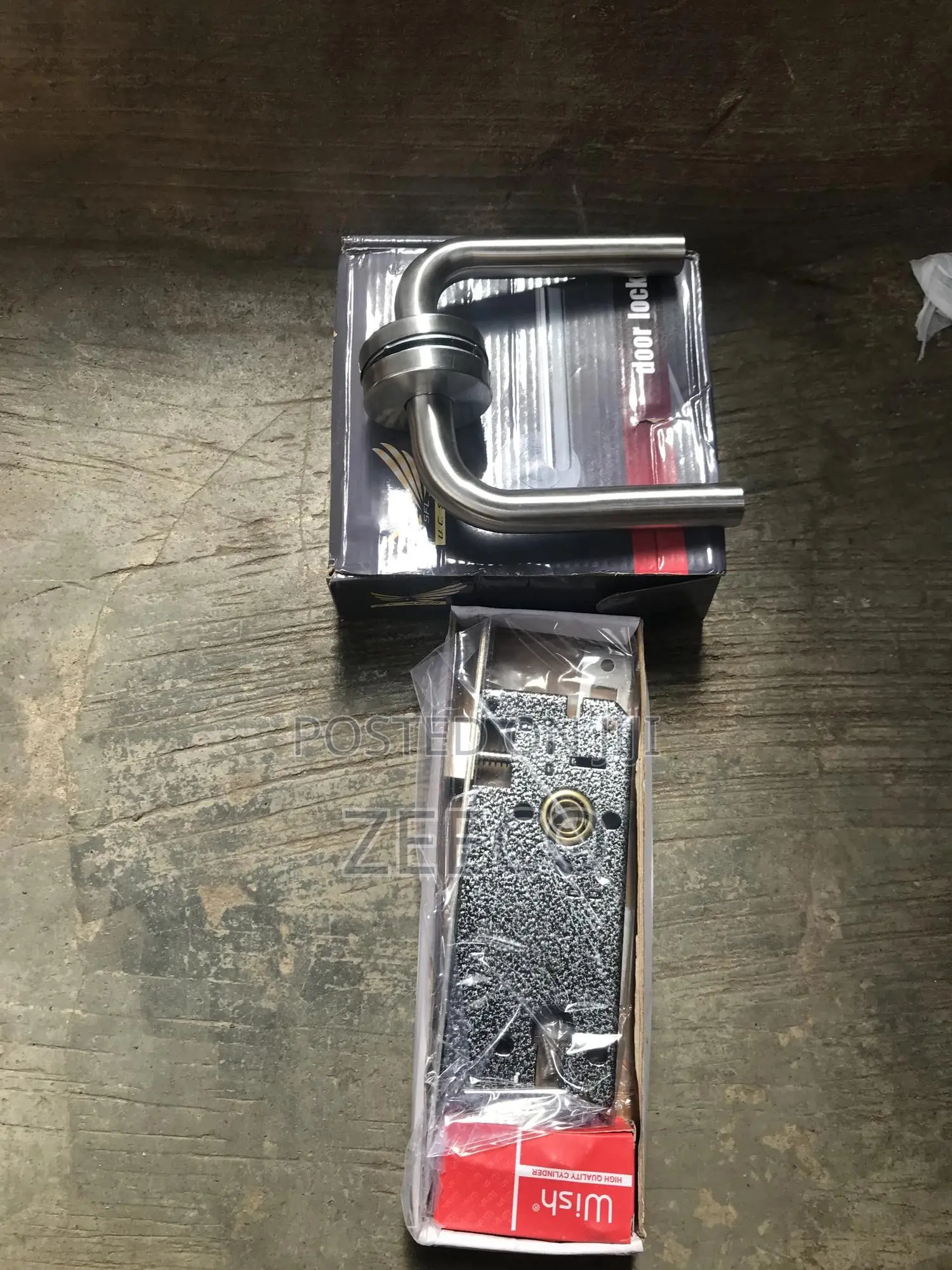 Separate Door Handle Key
