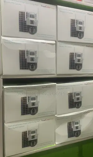 2mp V380pro 4g Solar Powered PTZ Camera With Human Tracking