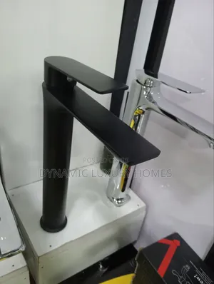Luxury Quality Black Countertop Basin Mixer Faucet