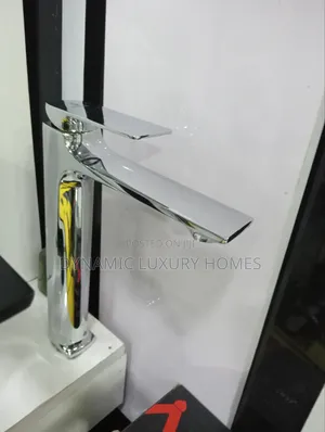 Luxury Stainless Countertop Basin Mixer Faucet