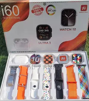 I60 Ultra Suite Extreme 12 in 1 Set, Ultra 3 and Watch 10