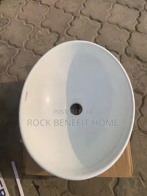 White Cabinet Basin