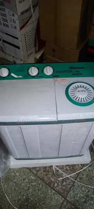 Hisense Inverter Washing Machine 7.5kg Turbo Speed Cooper Mo